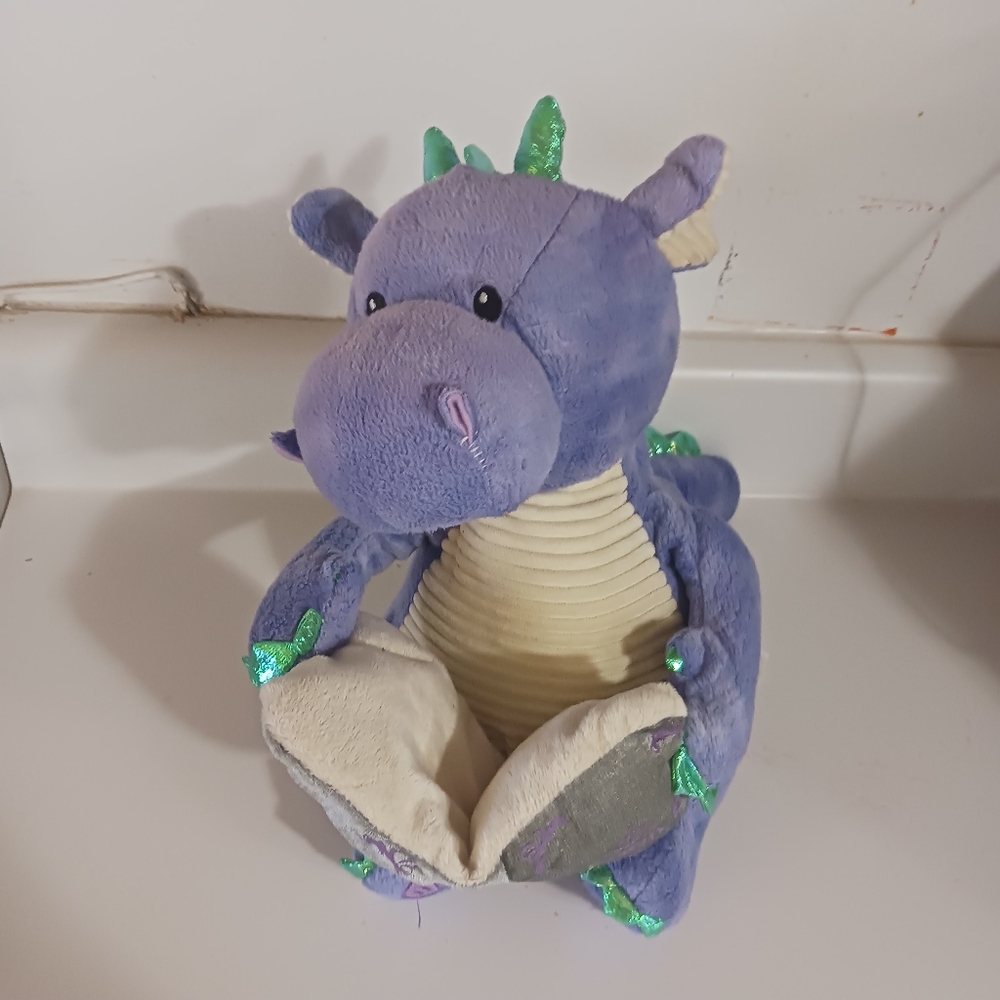 Toy Cuddle Barn Dalton The Story Telling Dragon Talking Animated Tested Works